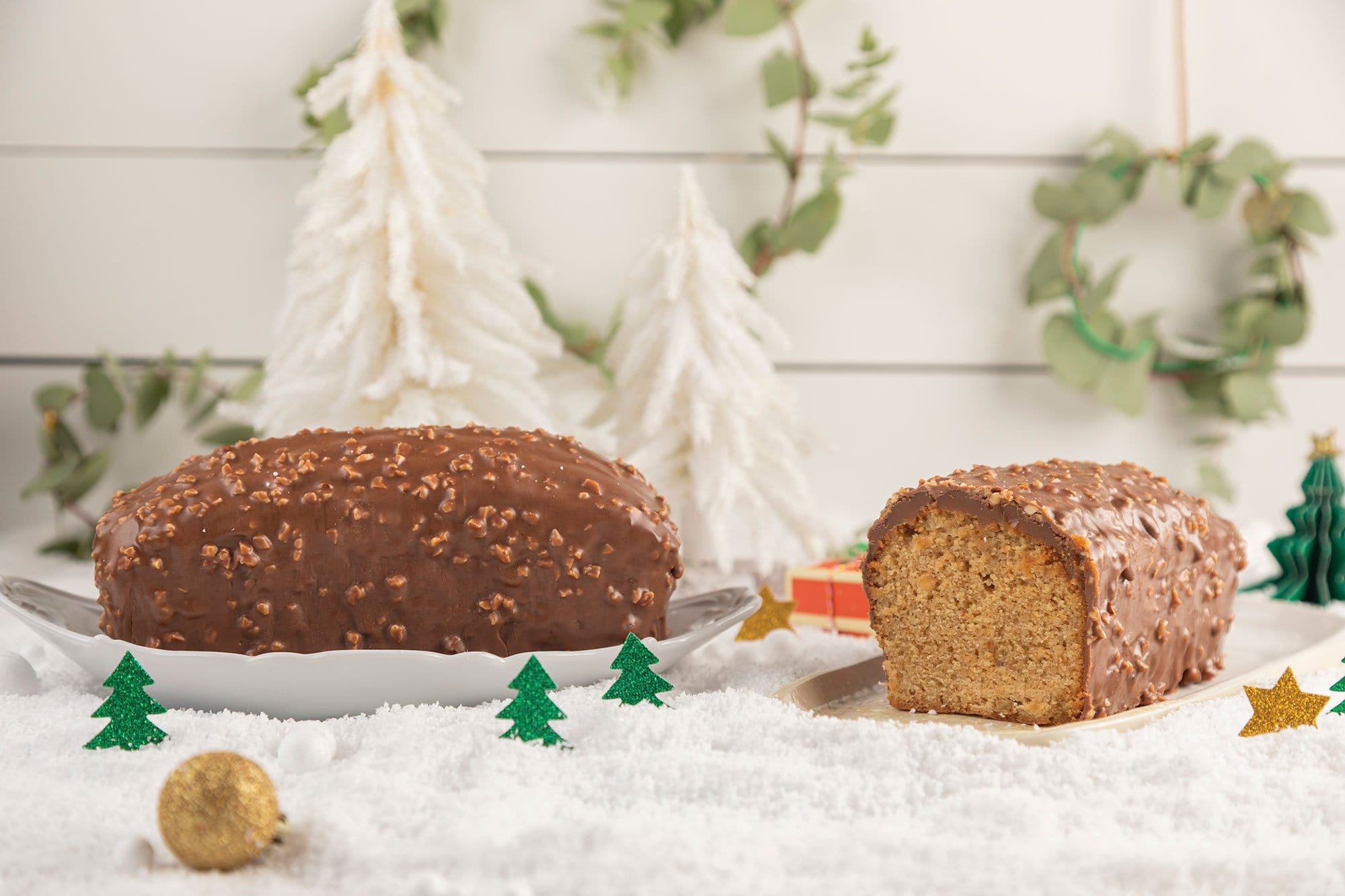 Obstkuchen, Karamell & Haselnüsse