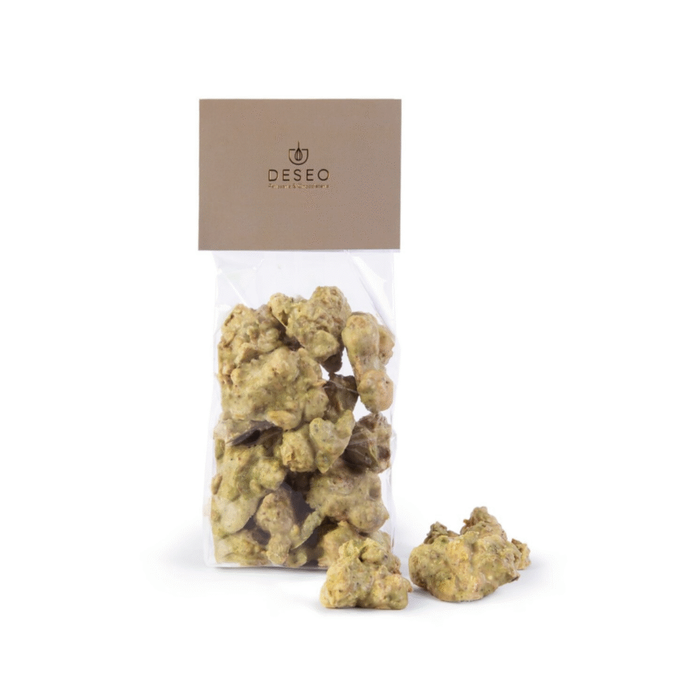 chocolate clusters pistacja DESEO