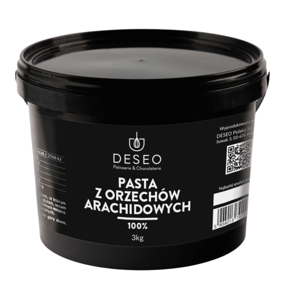 Pasta z orzechów arachidowych 3kg DESEO