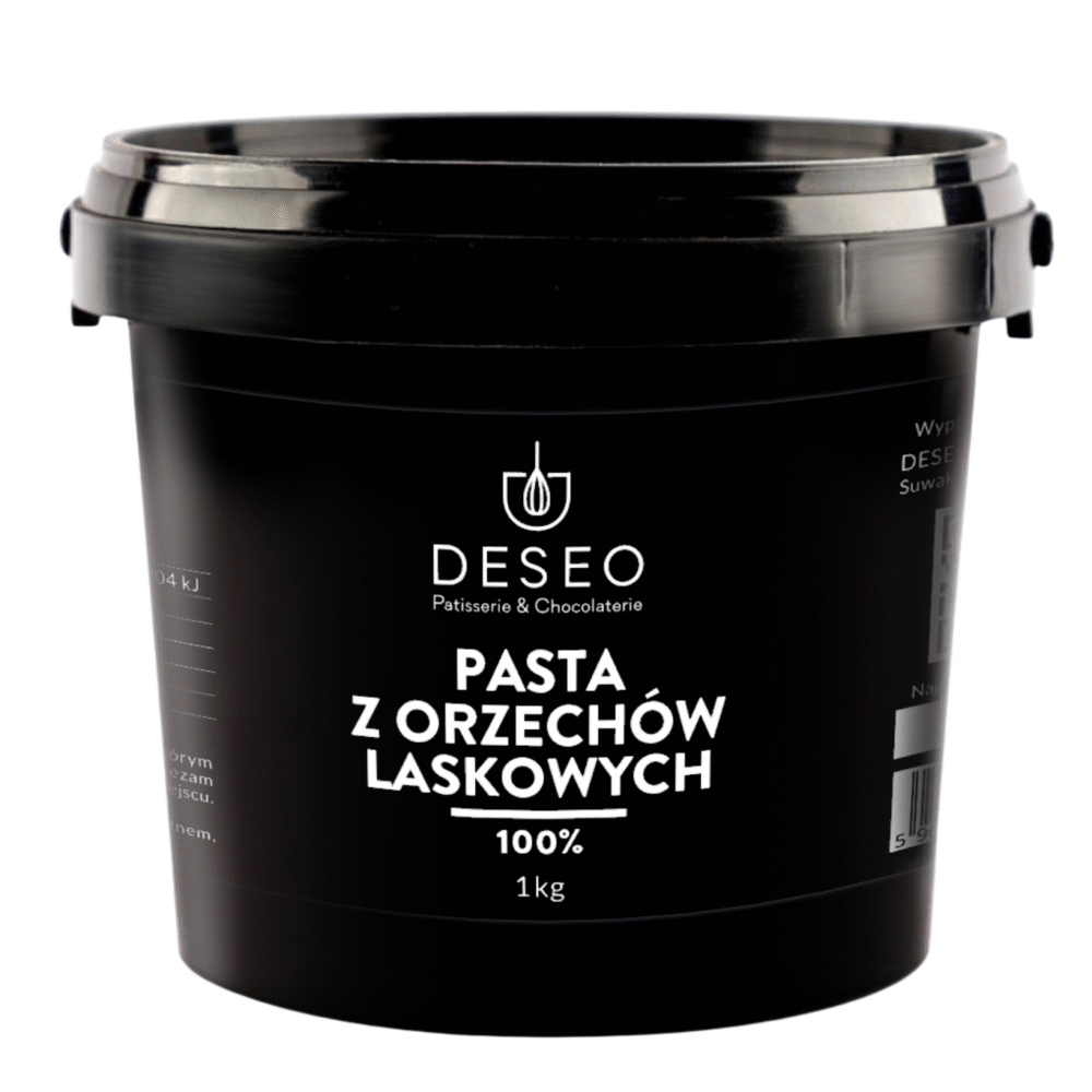 Pasta z orzechów laskowych 1kg DESEO