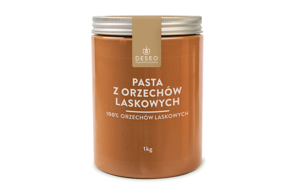 pasta z orzechów laskowych 1kg DESEO