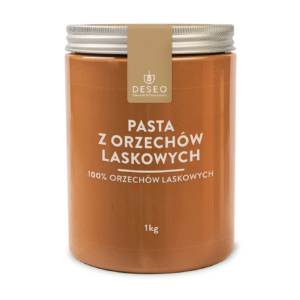 Pasta z orzechów laskowych 100% 1kg
