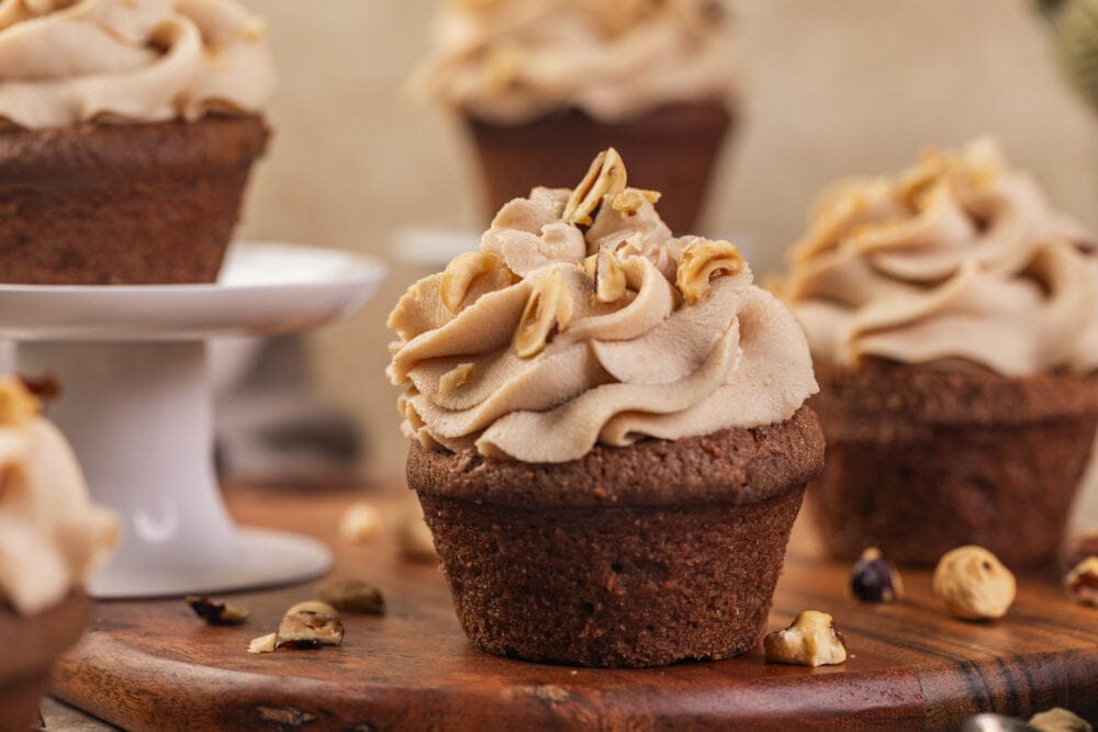 Muffiny z orzechami laskowymi od DESEO