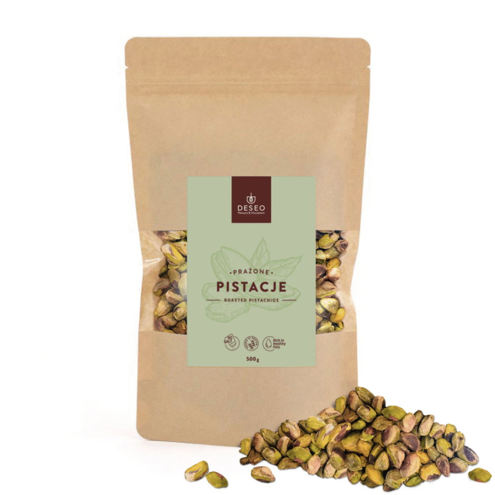 pistacje prażone 500g DESEO