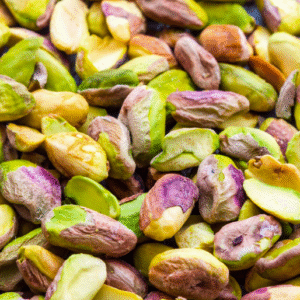 Raw pistachios