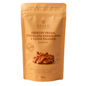 Clusters Orzechy Pekan, Czekolada Karmelowa & Słone Paluszki