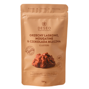 Clusters Orzechy Laskowe, Nougatine & Czekolada Mleczna