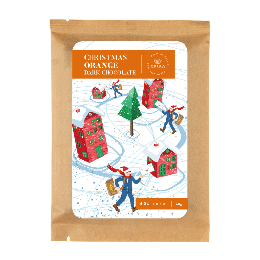 Czekolada Christmas Orange Dark Togo 60%