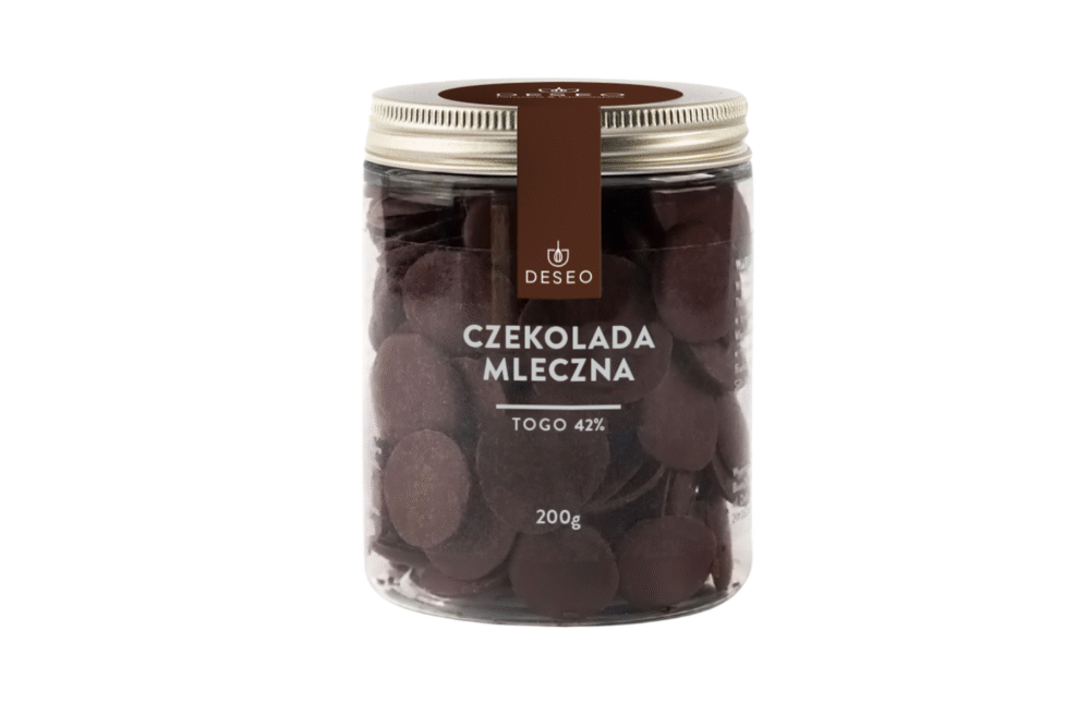 Dropsy czekoladowe Togo 42% 200g - Cukiernia DESEO Warszawa
