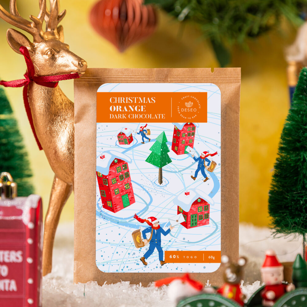 Czekolada Christmas Orange Dark Togo 60%