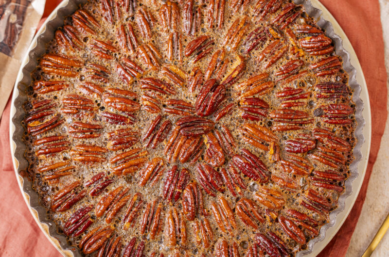 Brownie Pecan Pie – idealne połączenie czekolady i chrupiących orzechów
