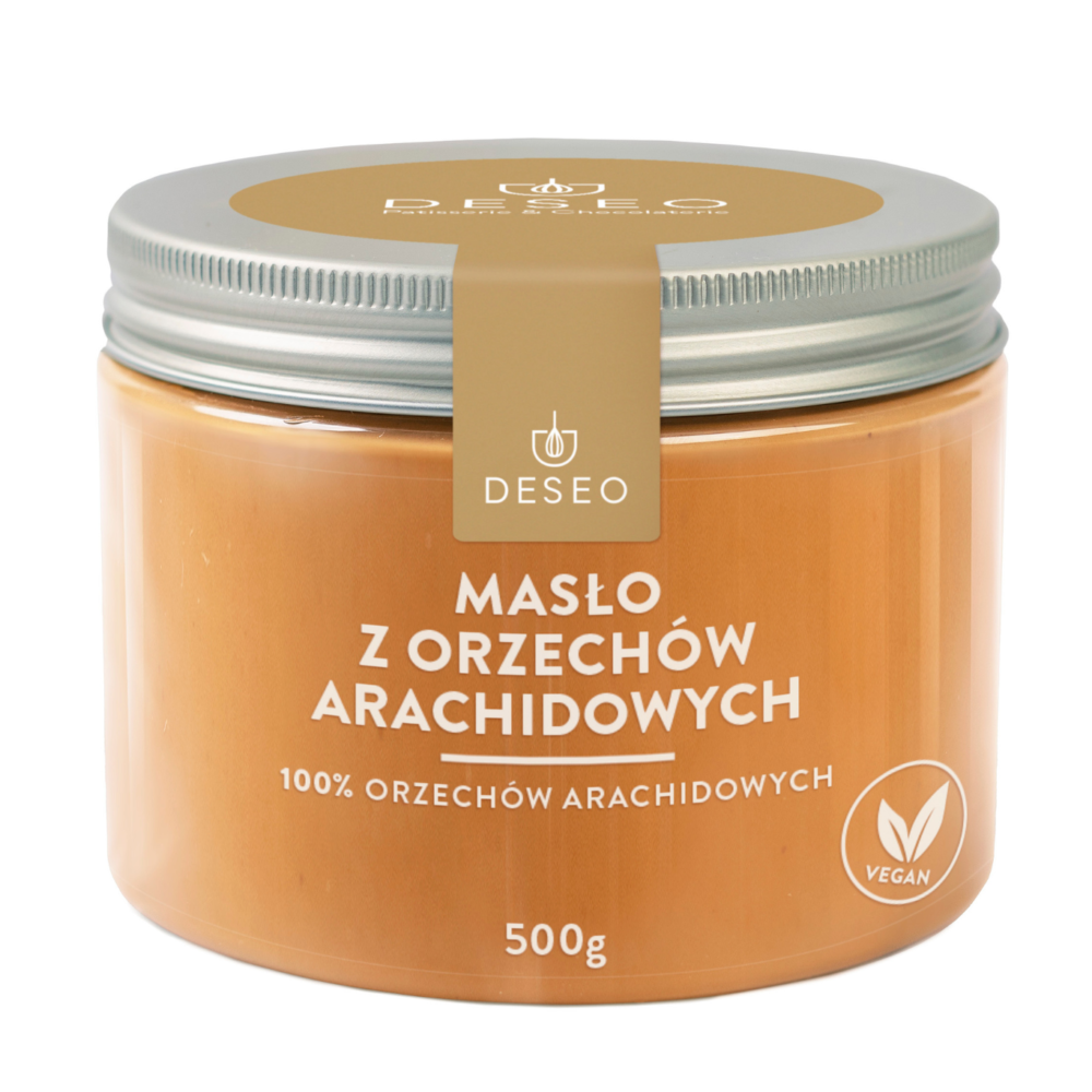 Masło z orzechów arachidowych 100% 500g
