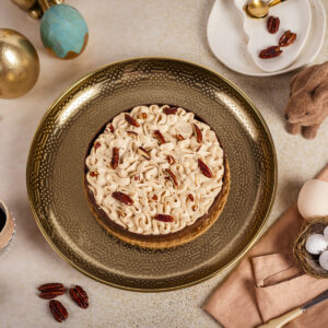 Mazurek Orzechy Pekan & Konfitura z Wiśni